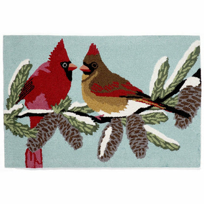 Cardinals Indoor/Outdoor Rug | Plow & Hearth
