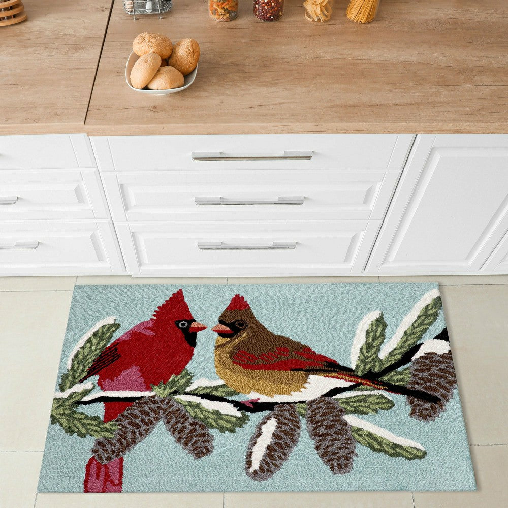Cardinals Indoor/Outdoor Rug | Plow & Hearth