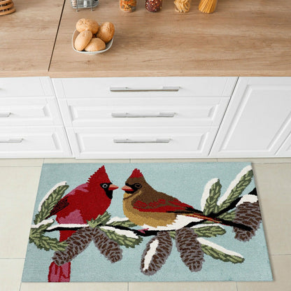 Cardinals Indoor/Outdoor Rug | Plow & Hearth