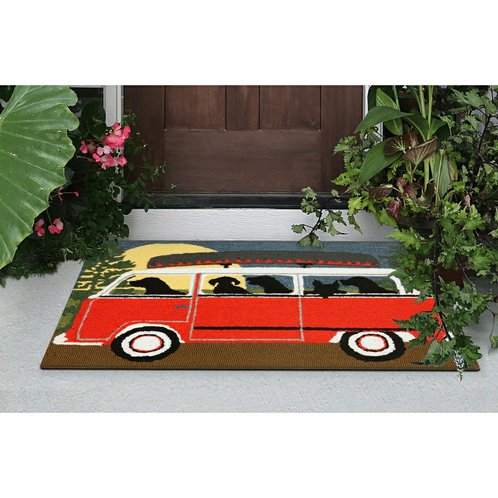 Camping Trip Indoor/Outdoor Rug | Plow & Hearth