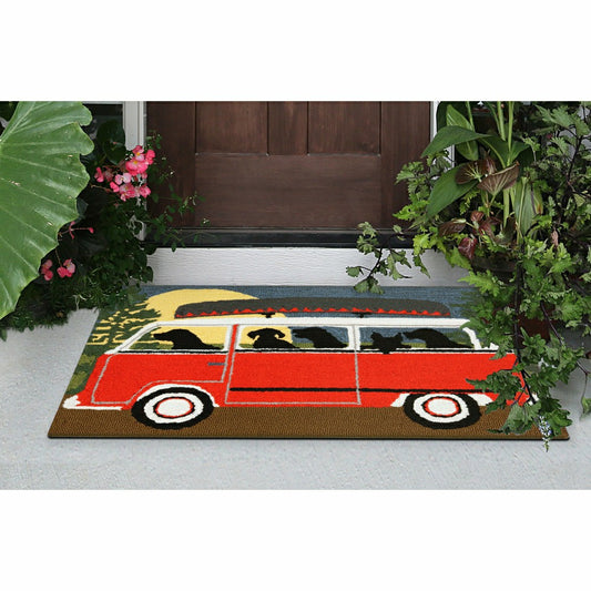 Camping Trip Indoor/Outdoor Rug | Plow & Hearth