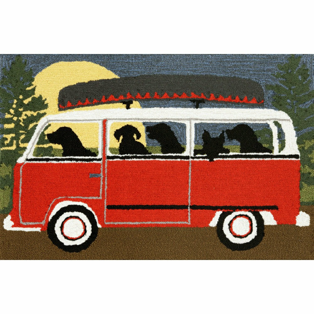 Camping Trip Indoor/Outdoor Rug | Plow & Hearth