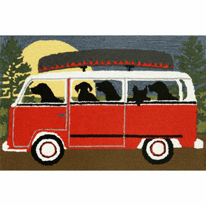 Camping Trip Indoor/Outdoor Rug | Plow & Hearth
