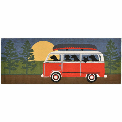 Camping Trip Indoor/Outdoor Rug | Plow & Hearth