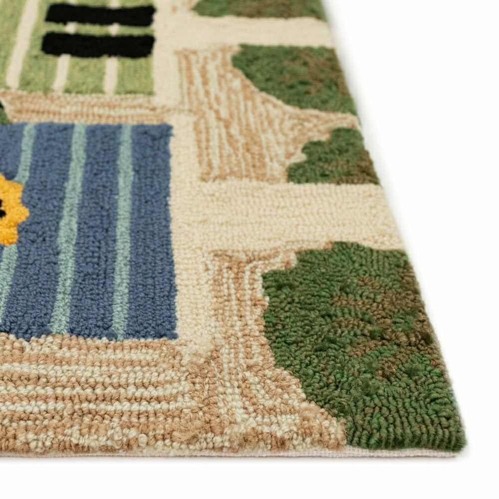 Birdhouses Indoor/Outdoor Rug | Plow & Hearth