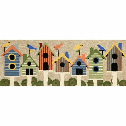 Birdhouses Indoor/Outdoor Rug | Plow & Hearth