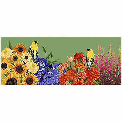 Garden Birds Indoor/Outdoor Rug | Plow & Hearth