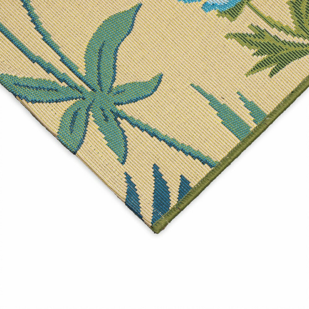 Floral Dragonfly Indoor/Outdoor Rug | Plow & Hearth