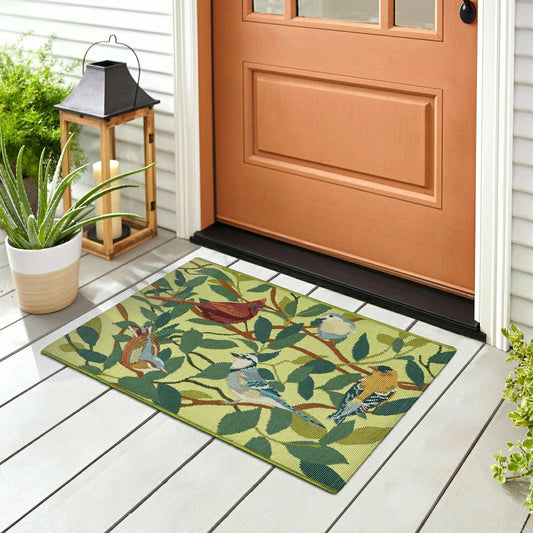 Birds Of A Feather Indoor/Outdoor Rug | Plow & Hearth