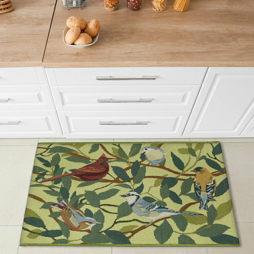 Birds Of A Feather Indoor/Outdoor Rug | Plow & Hearth