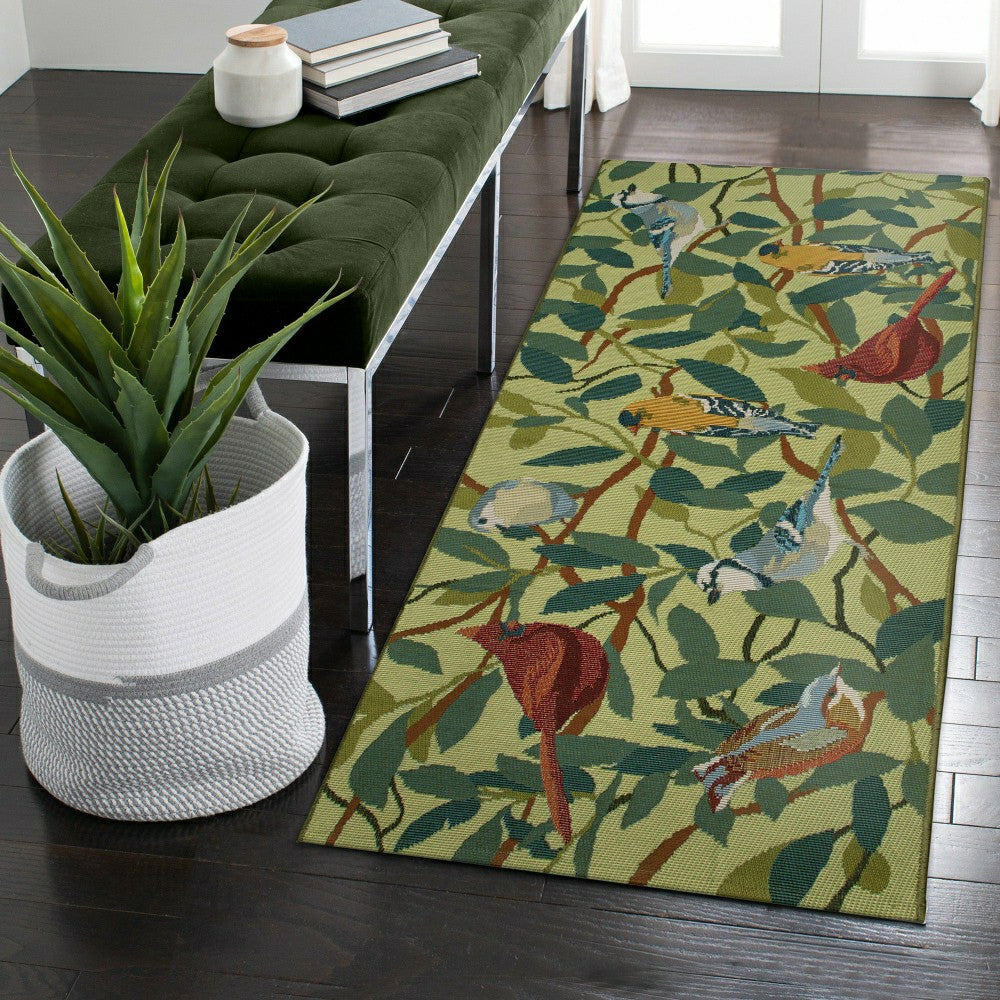Birds Of A Feather Indoor/Outdoor Rug | Plow & Hearth