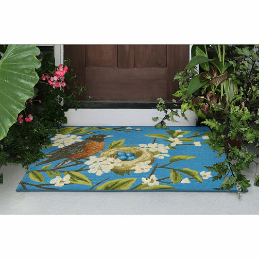 Robin's Nest Indoor/Outdoor Rug | Plow & Hearth