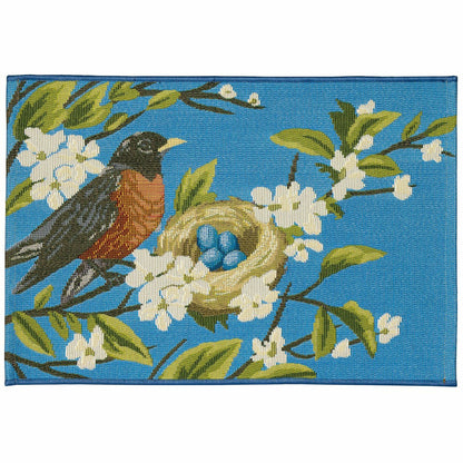 Robin's Nest Indoor/Outdoor Rug | Plow & Hearth