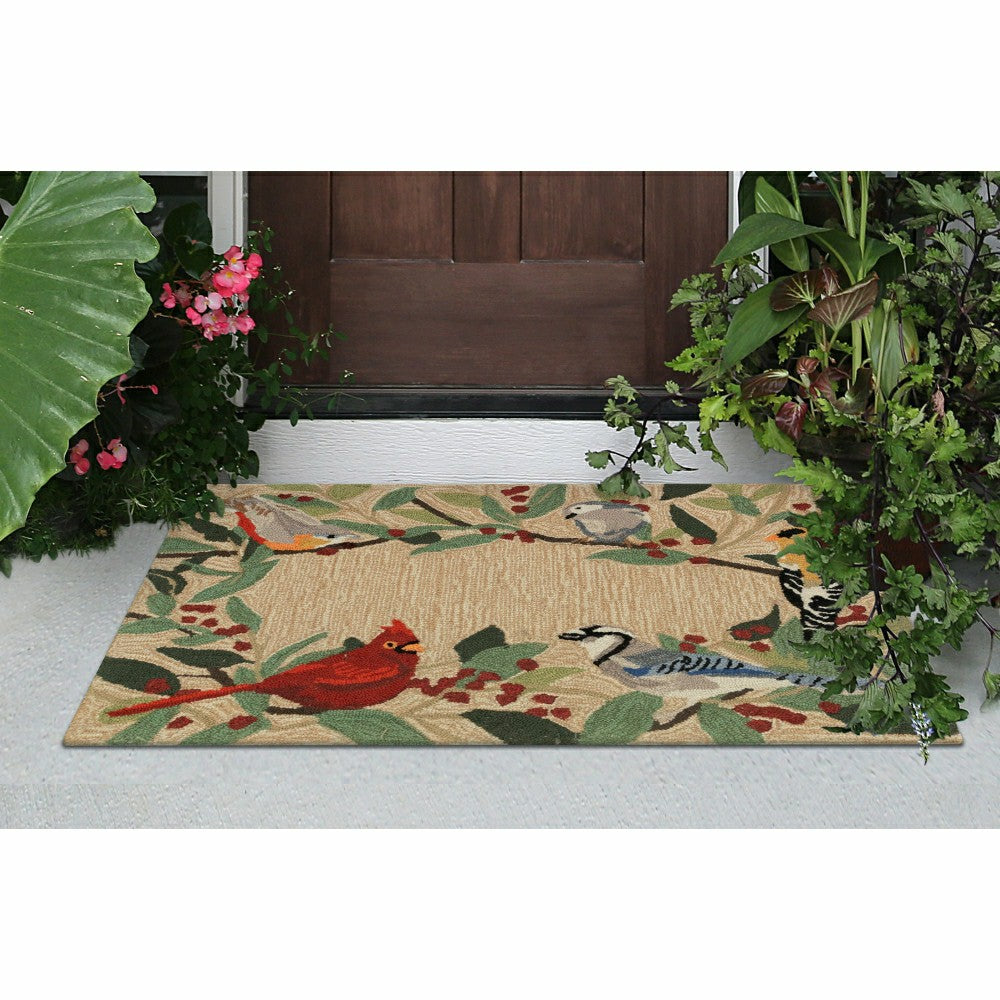 Bird Border Indoor/Outdoor Rug | Plow & Hearth