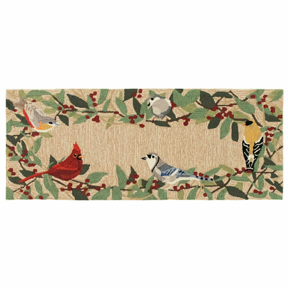 Bird Border Indoor/Outdoor Rug | Plow & Hearth
