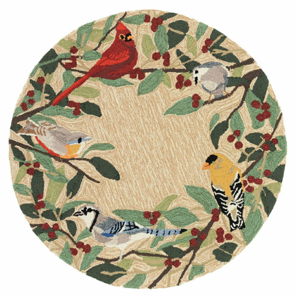 Bird Border Indoor/Outdoor Rug | Plow & Hearth