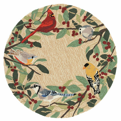 Bird Border Indoor/Outdoor Rug | Plow & Hearth
