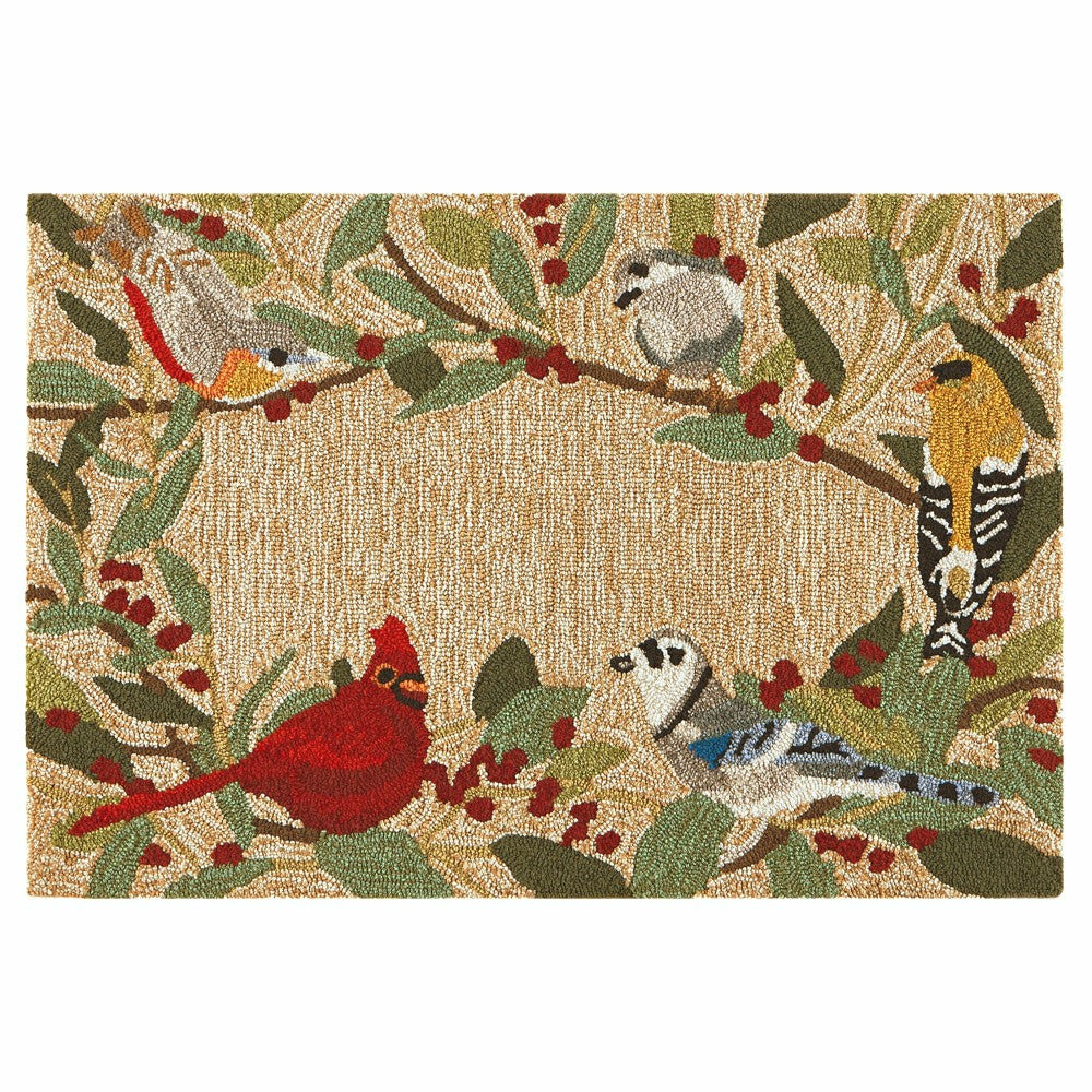 Bird Border Indoor/Outdoor Rug | Plow & Hearth