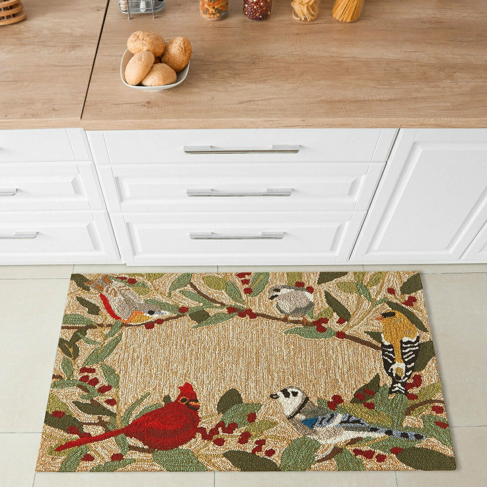 Bird Border Indoor/Outdoor Rug | Plow & Hearth