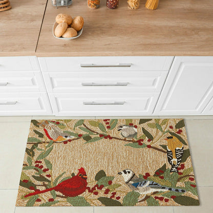 Bird Border Indoor/Outdoor Rug | Plow & Hearth