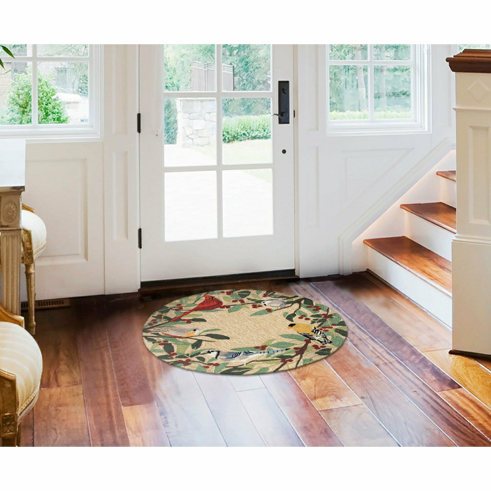 Bird Border Indoor/Outdoor Rug | Plow & Hearth