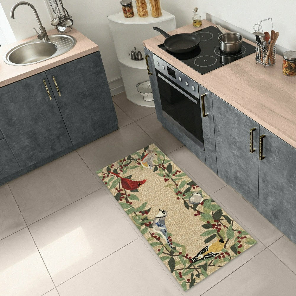Bird Border Indoor/Outdoor Rug | Plow & Hearth