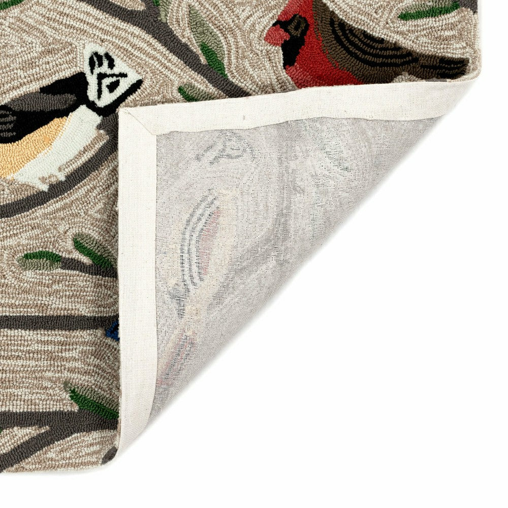 Liora Manne Frontporch Birds Indoor/Outdoor Mat Multi 2' x 3' | Plow & Hearth