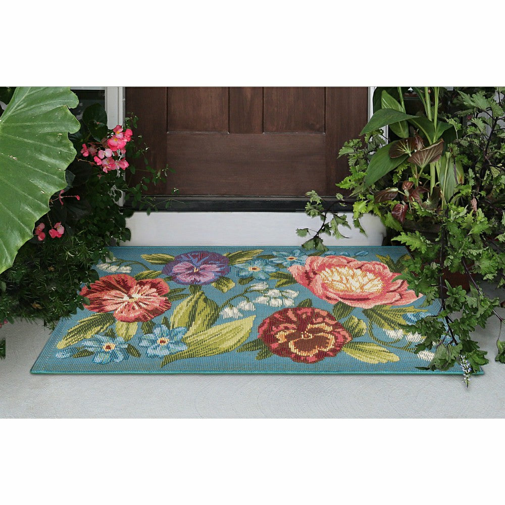 Liora Manne Esencia Secret Garden Indoor/Outdoor Rug | Plow & Hearth