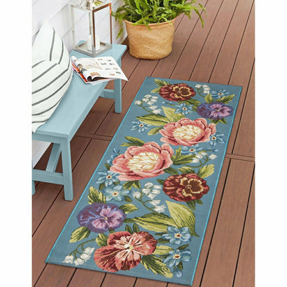 Liora Manne Esencia Secret Garden Indoor/Outdoor Rug | Plow & Hearth