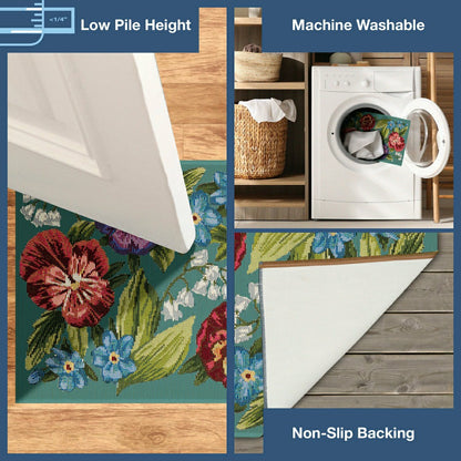 Liora Manne Esencia Secret Garden Indoor/Outdoor Rug | Plow & Hearth