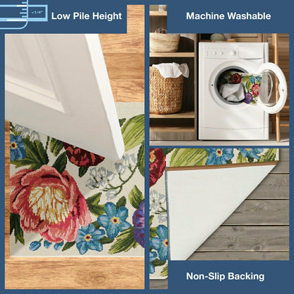 Liora Manne Esencia Secret Garden Indoor/Outdoor Rug | Plow & Hearth