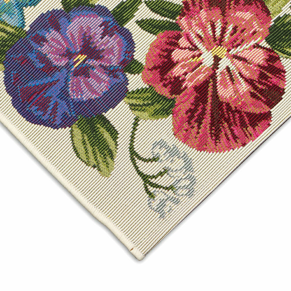 Liora Manne Esencia Secret Garden Indoor/Outdoor Rug | Plow & Hearth