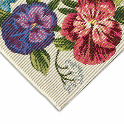 Liora Manne Esencia Secret Garden Indoor/Outdoor Rug | Plow & Hearth