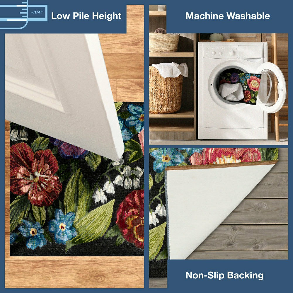 Liora Manne Esencia Secret Garden Indoor/Outdoor Rug | Plow & Hearth