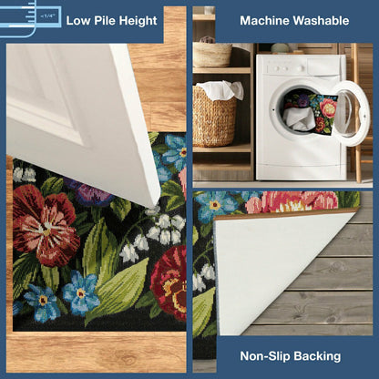 Liora Manne Esencia Secret Garden Indoor/Outdoor Rug | Plow & Hearth