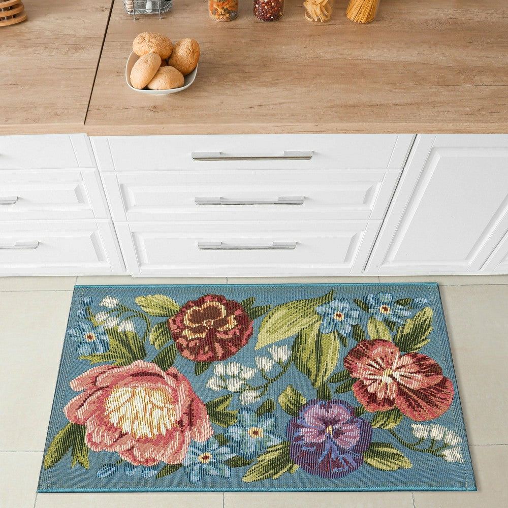 Liora Manne Esencia Secret Garden Indoor/Outdoor Rug | Plow & Hearth