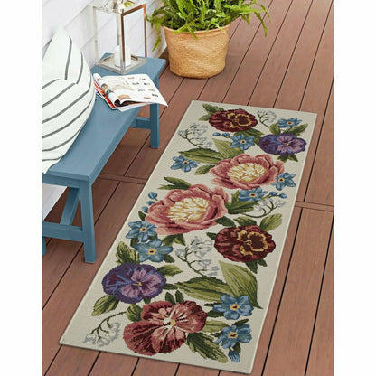 Liora Manne Esencia Secret Garden Indoor/Outdoor Rug | Plow & Hearth