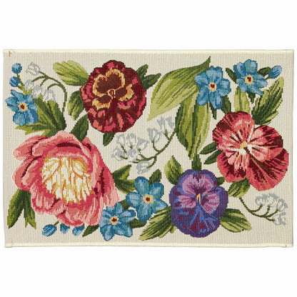 Liora Manne Esencia Secret Garden Indoor/Outdoor Rug | Plow & Hearth