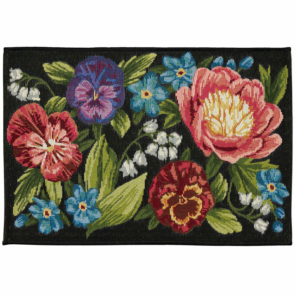 Liora Manne Esencia Secret Garden Indoor/Outdoor Rug | Plow & Hearth