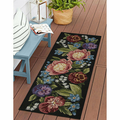 Liora Manne Esencia Secret Garden Indoor/Outdoor Rug | Plow & Hearth