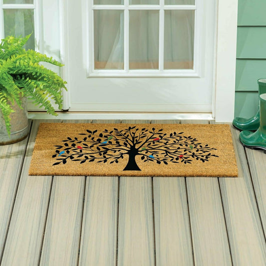 Tree of Life w/ Multi-ColorBirds, 24"x36" | Plow & Hearth