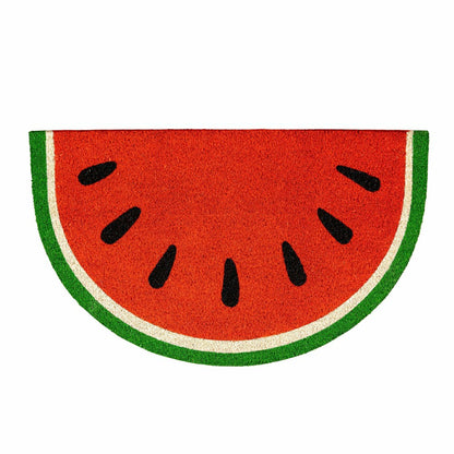 Watermelon Slice Coir Doormat | Plow & Hearth
