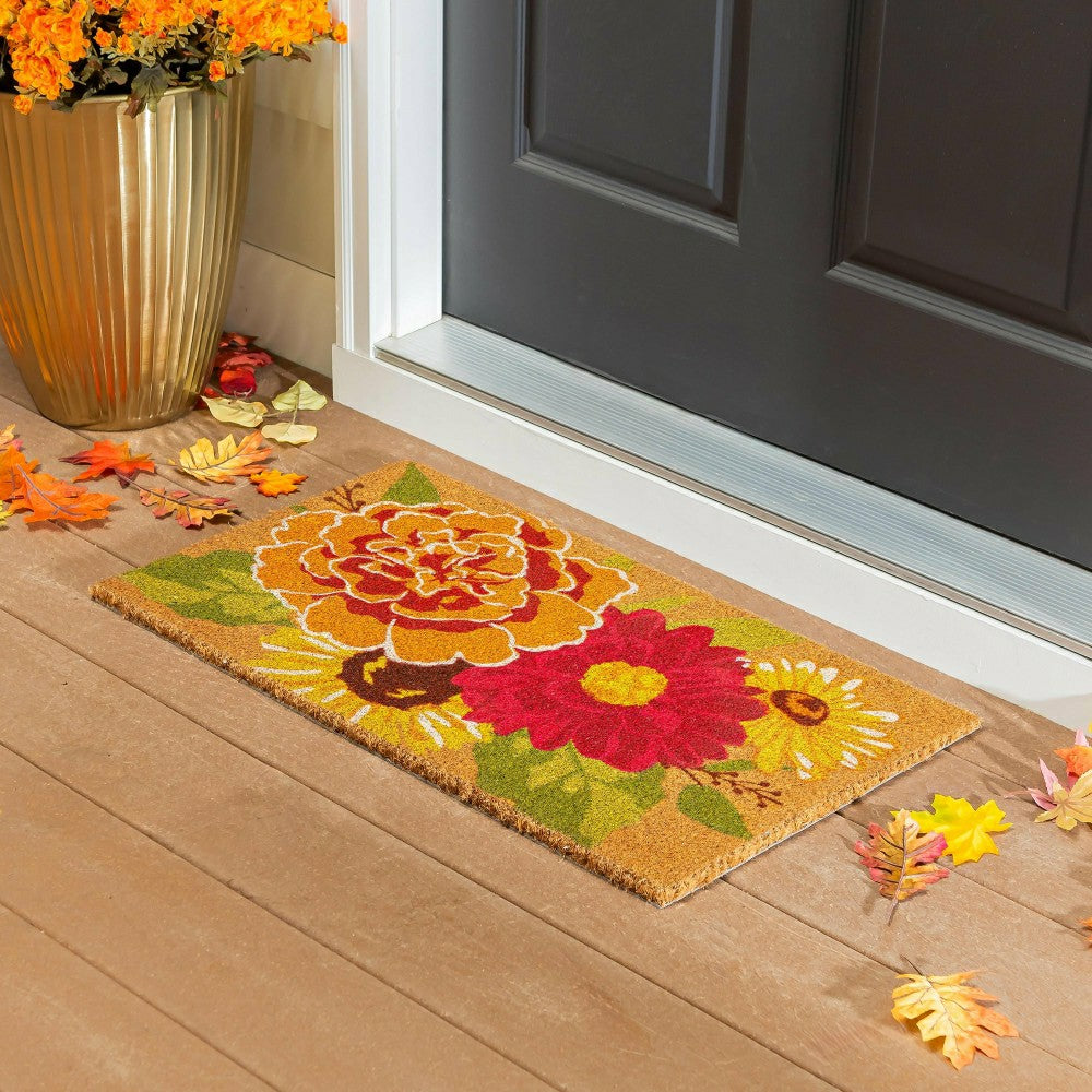 Mariposa Melody Coir Mat | Plow & Hearth