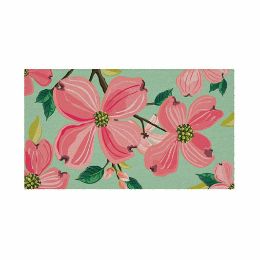 Dogwood Blossoms Coir Mat | Plow & Hearth