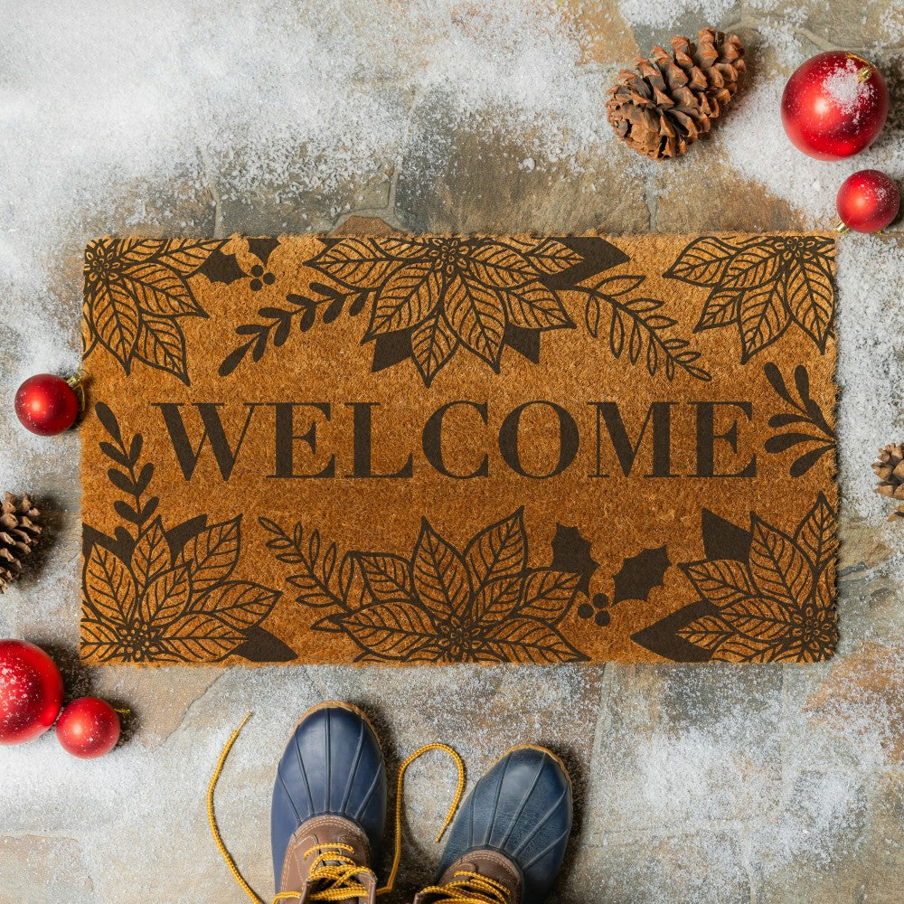 Coir Mat, "WELCOME", 28"x16" | Plow & Hearth