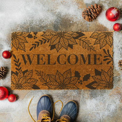 Coir Mat, "WELCOME", 28"x16" | Plow & Hearth