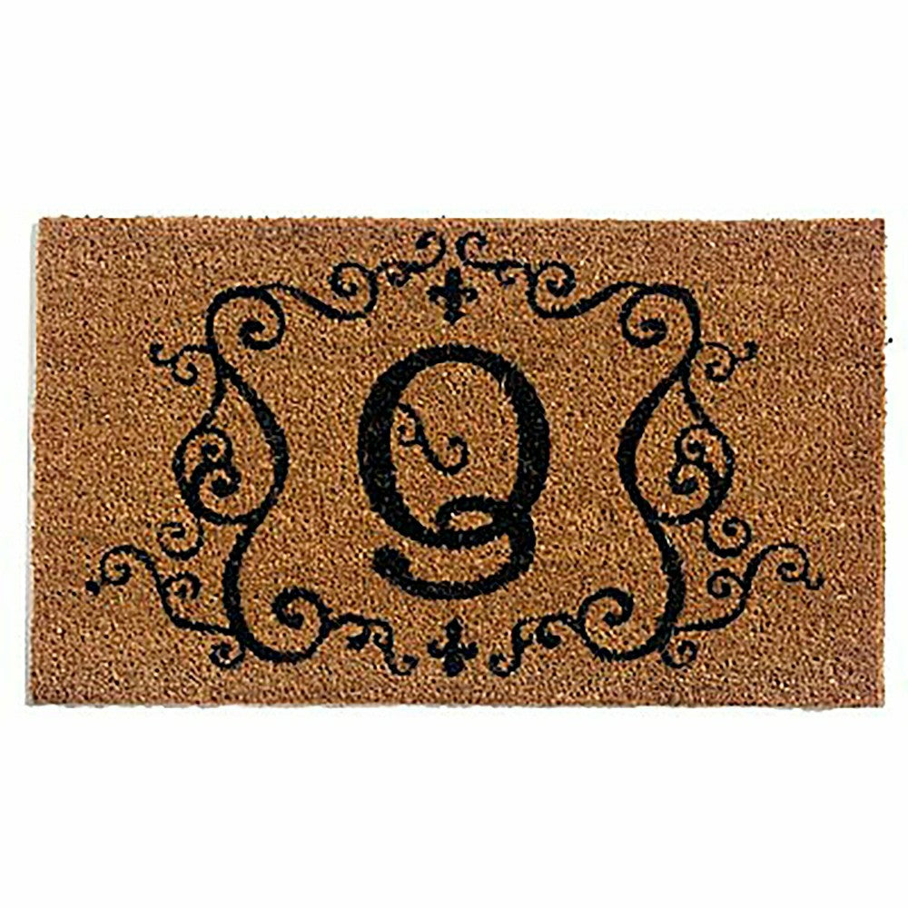 Monogrammed Coir Doormat | Plow & Hearth