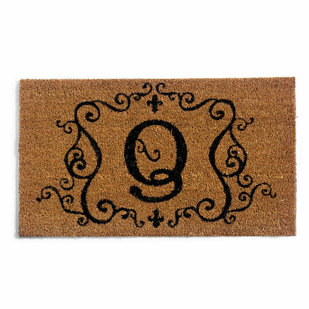 Monogrammed Coir Doormat | Plow & Hearth