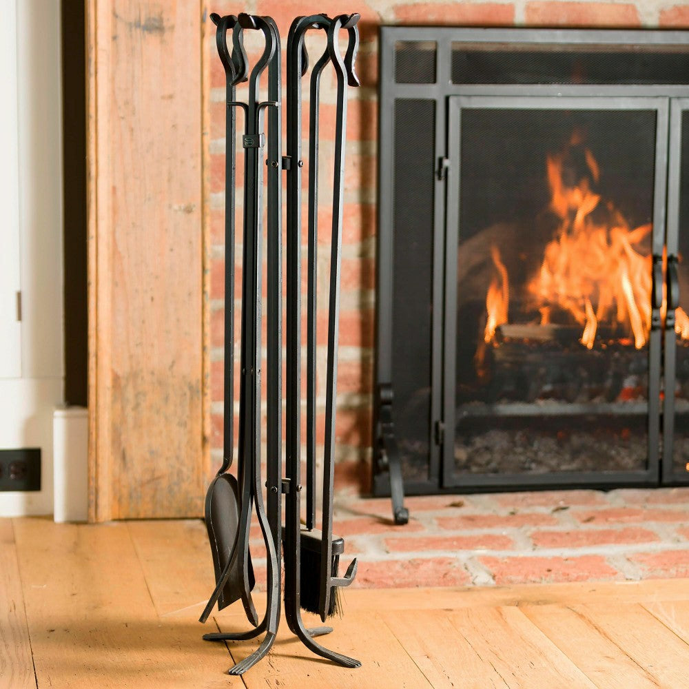 Tall Fireplace Tool Set | Plow & Hearth