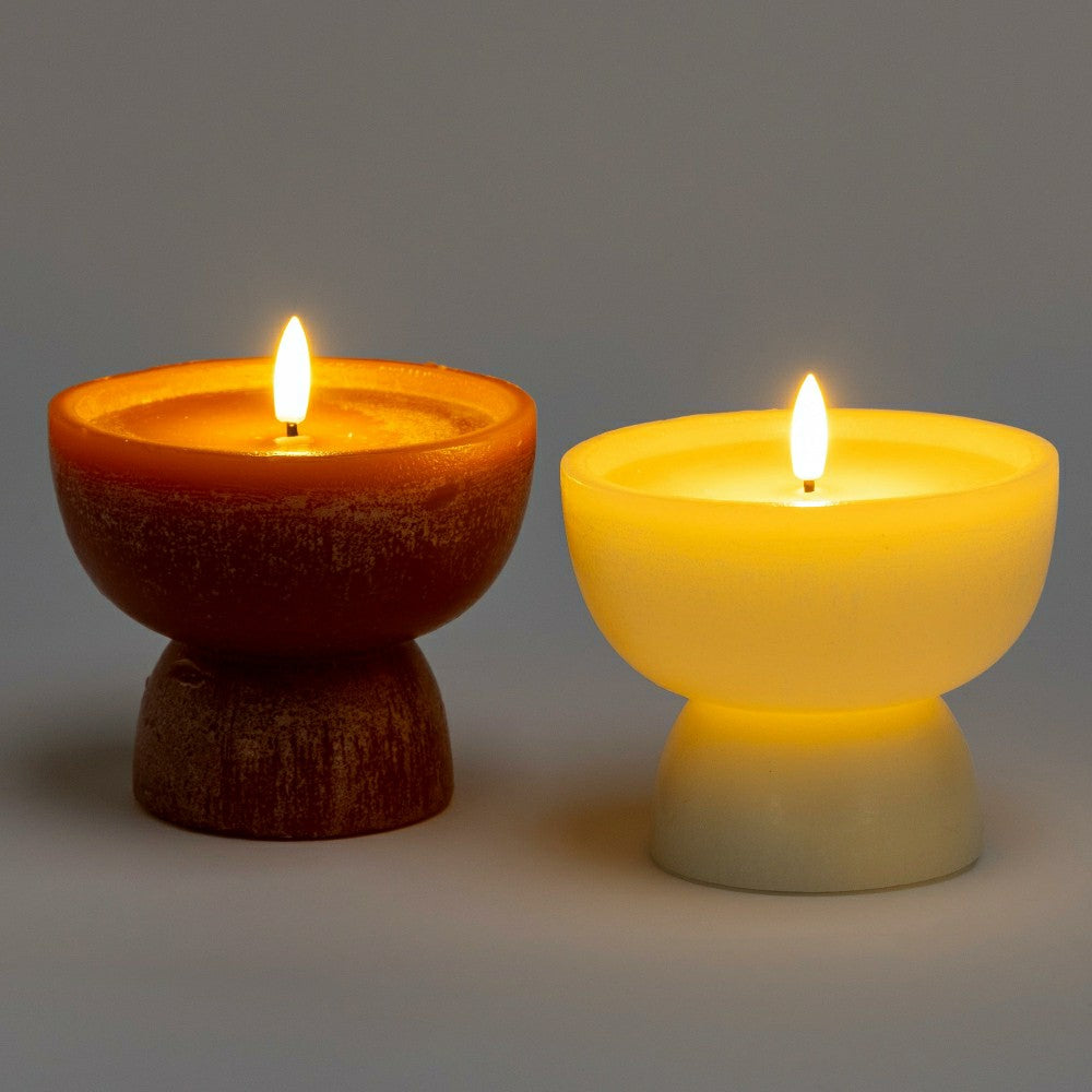 Flameless LED Mid-Mod Candle | Plow & Hearth